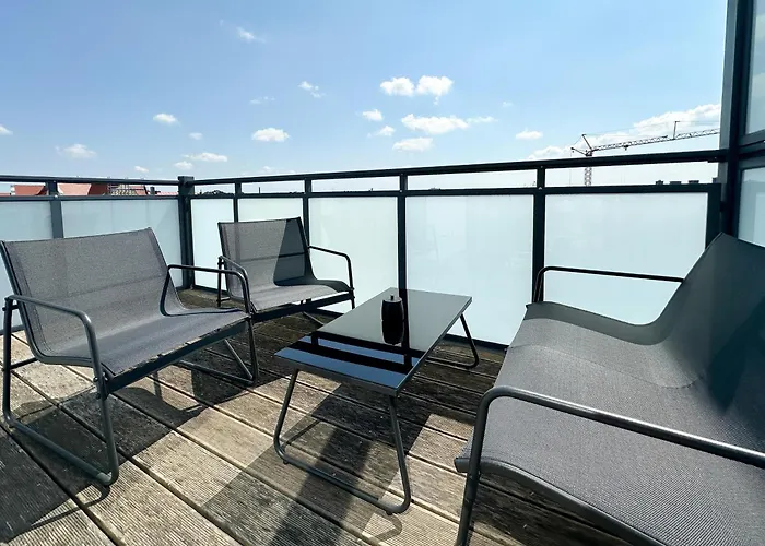 Cityloft - Augsburger Innenstadt-Bismarckviertel - Kostenloser Tiefgaragenstellplatz
